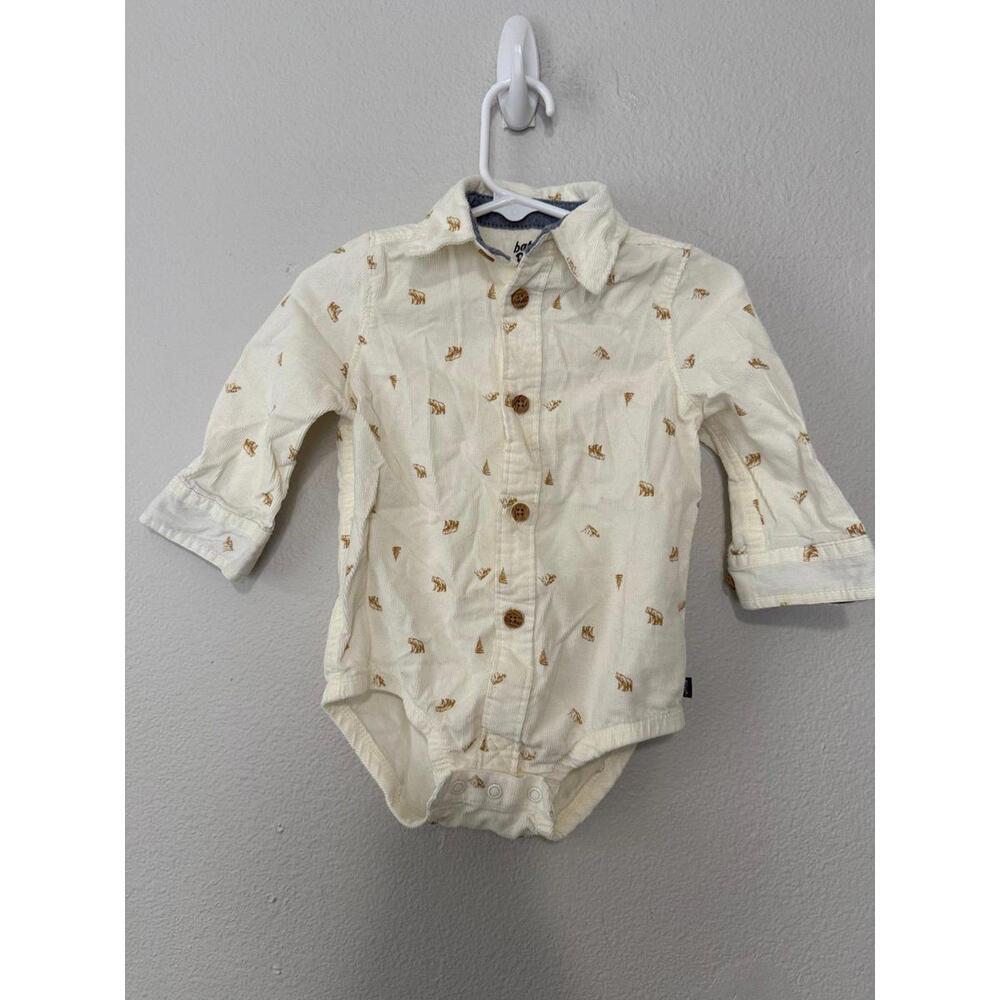 Baby B’gosh ribbed corduroy bodysuit size 12m